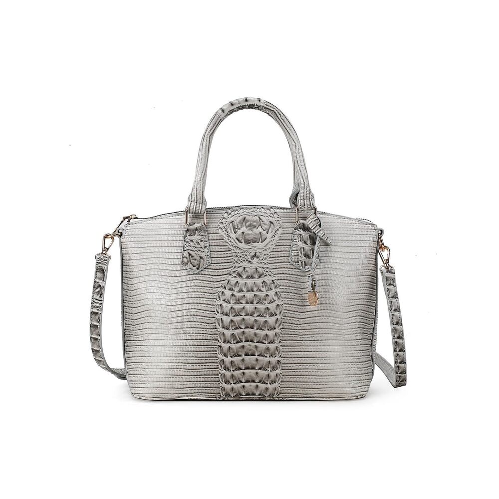 8390 Satchel Handbags Top-Handle Bags Shoulder Bag 1light grey